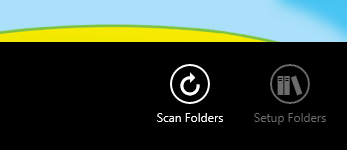 App bar method Scan Folders